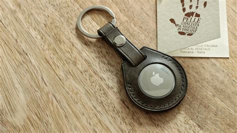 Airtag Leather Key Ring Leather Apple Airtag Keychain Airtag - Etsy UK