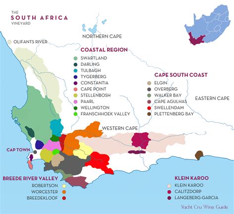 South Africa — Yacht Cru Wine Guide