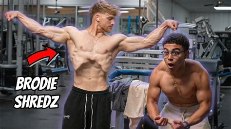 Training w/ Brodie Shredz | How To Get Shredded 101 - YouTube