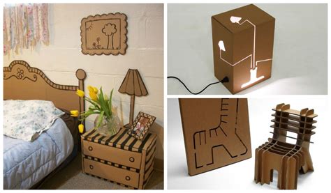 30 Amazing Cardboard DIY Furniture Ideas