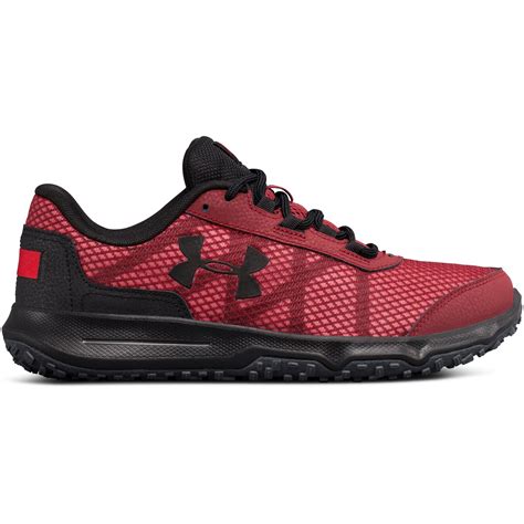 Under Armour Leather Men's Ua Toccoa Running Shoes in Red for Men - Lyst