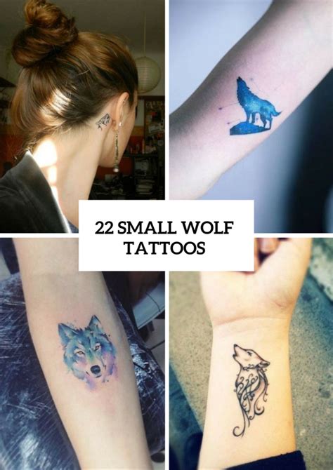 Wolf Tattoo For Girl