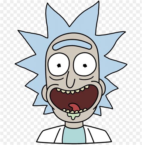 Free download | HD PNG rickandmorty rickhappy1500 rick and morty rick face PNG transparent with ...