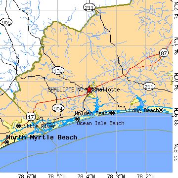 Shallotte, North Carolina (NC) ~ population data, races, housing & economy