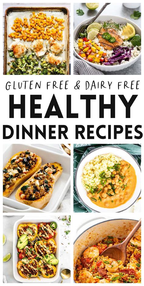 Gluten Free Dairy Free Healthy Dinner Recipes • The Fit Cookie