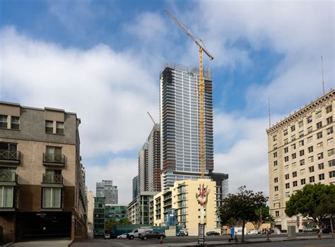 Work Picking up on Oceanwide Plaza at 1101 Flower Street in Downtown - LA YIMBY