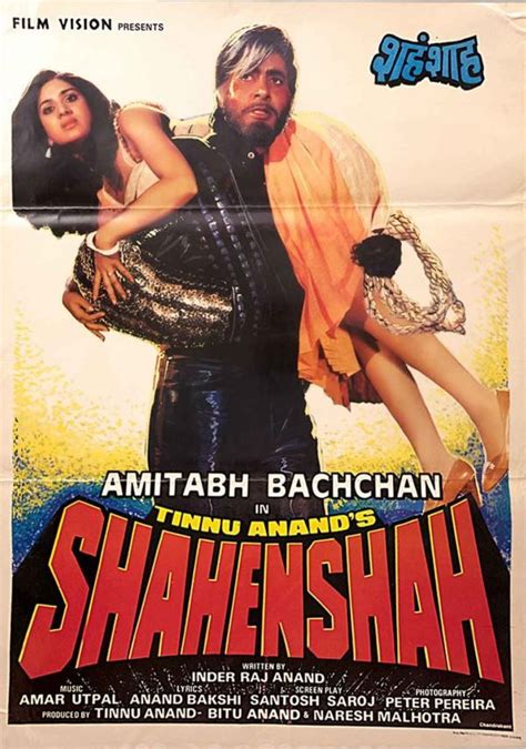 Shahenshah (1988) | Bollywood posters, Movie posters, Movie posters vintage