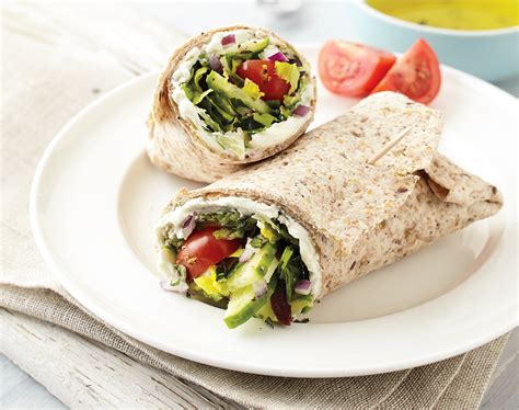 President Cheese Canada Greek Salad Wrap - President Cheese Canada