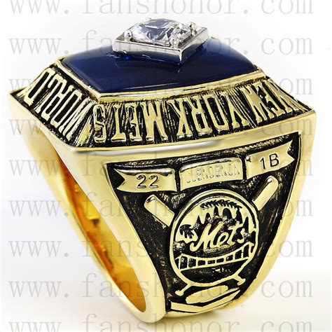 Customized MLB 1969 New York Mets World Series Championship Ring | Championship rings, Mlb world ...