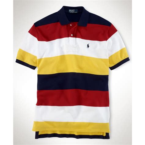 Lyst - Ralph Lauren Big and Tall Striped Polo Shirt for Men