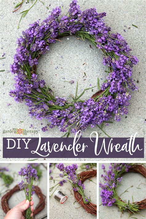 DIY Lavender Wreath That Dries Beautifully! - Garden Therapy