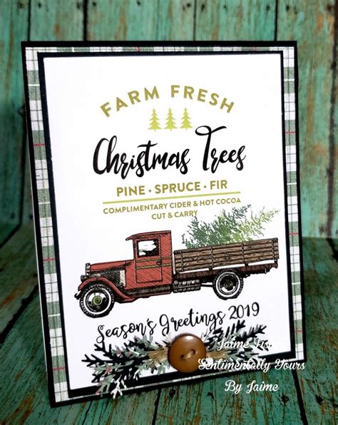 Vintage Christmas Tree Farm Card | Christmas tree farm, Christmas cards, Vintage christmas tree