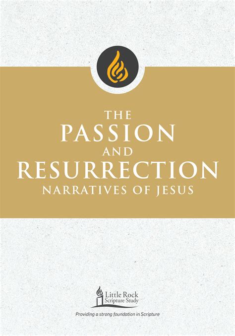 The Passion and Resurrection Narratives of Jesus by Stephen J. Binz