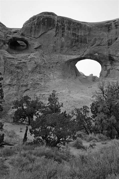 Keyhole Arch Photograph by Brian M Lumley