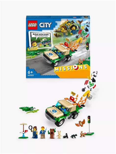 LEGO City 60353 Wild Animal Rescue Missions