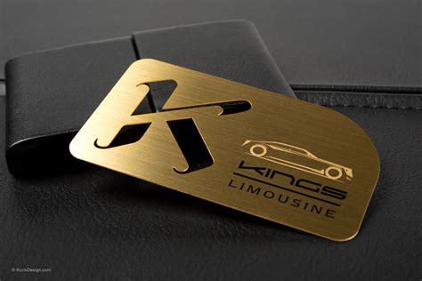 Gold Metal Business Cards