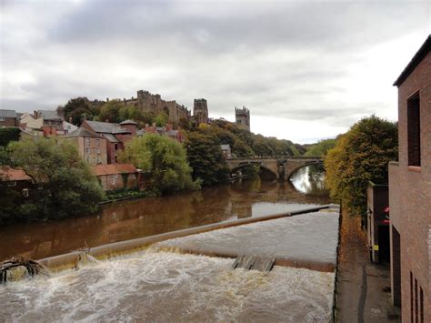 The River Wear in spate at Durham City © Robert Graham :: Geograph ...