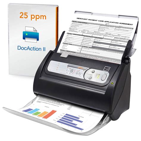 Buy Plustek PS186 High Speed Document Scanner, with Auto Document Feeder (ADF). For Windows 7 ...