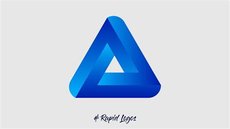 Design Ultimate Triangle 3D Logo in Adobe Illustrator CC | Rapid Logos | Emtode Vlogs | 029 ...