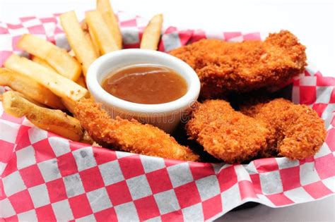 Breaded chicken strips stock photo. Image of ketchup - 36307730