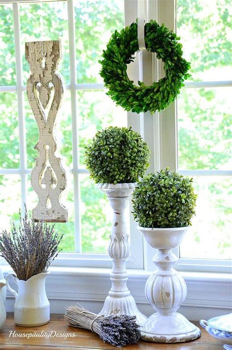 Dining Room Changes | Topiary decor, Farmhouse wedding decor, Country ...
