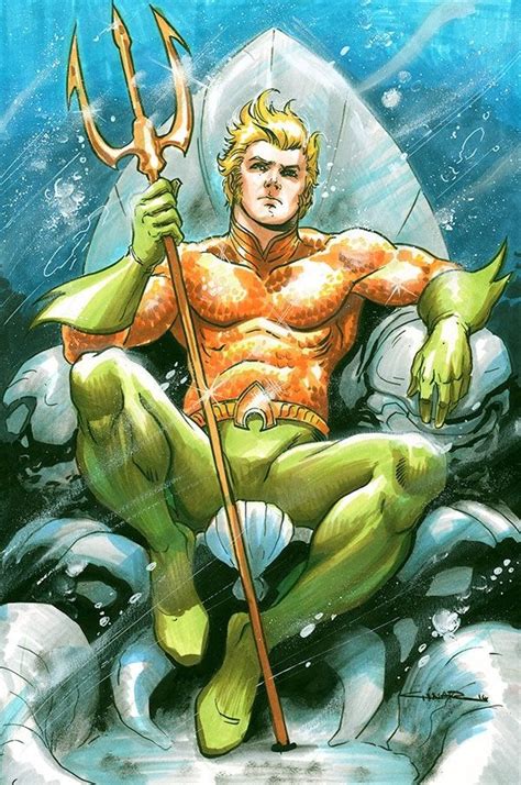 Aquaman by Yildiray Cinar | Aquaman, Comic art, Superhero art