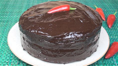 Chili Chocolate Cake Recipe - Titli's Busy Kitchen