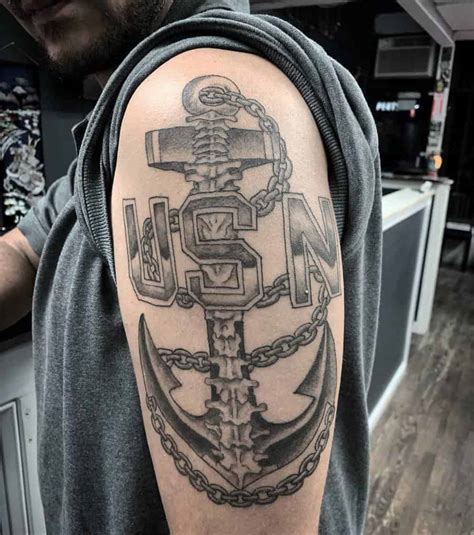 Navy Chief Anchor Tattoo