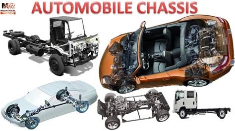 AUTOMOBILE CHASSIS & it's types - YouTube