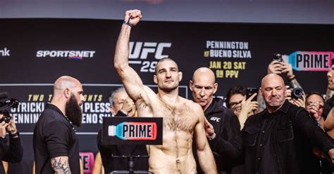 UFC 297 Ceremonial Weigh-In Photo Gallery | Strickland vs Du Plessis ...