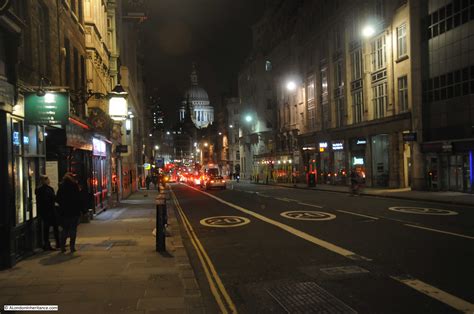 London At Night - The Strand To The Monument - A London Inheritance