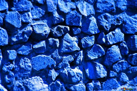 Texture blue stone wall Download free picture №137649