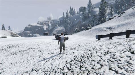 Singleplayer Snow 2.1 for GTA 5