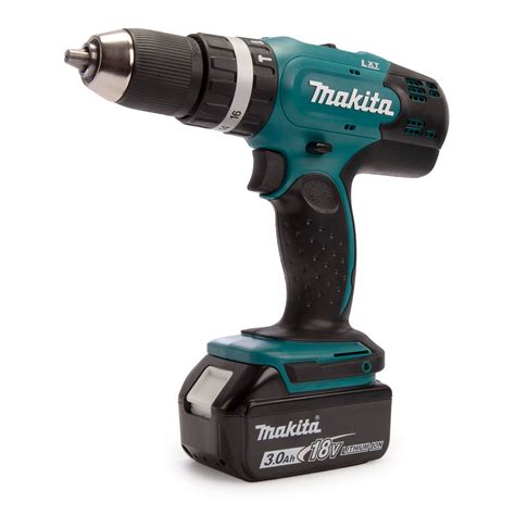 Toolstop Makita DHP453 18V Combi Drill (1 x 3.0Ah Battery) with 101 Piece Accessory Set