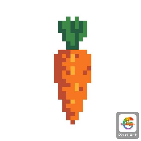 Minecraft Carrot Pixel Art | My XXX Hot Girl