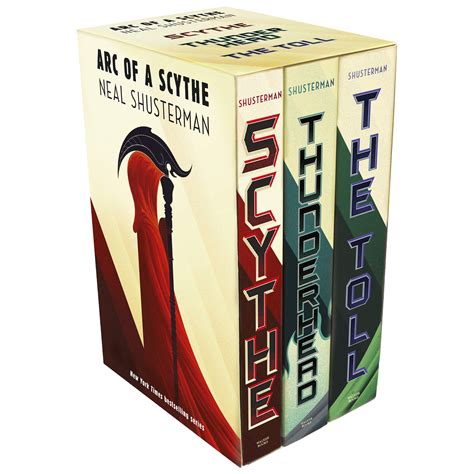 Arc of a Scythe Trilogy 3 Books Box Set Collection by Neal Shusterman (Scythe, Thunderhead & The ...