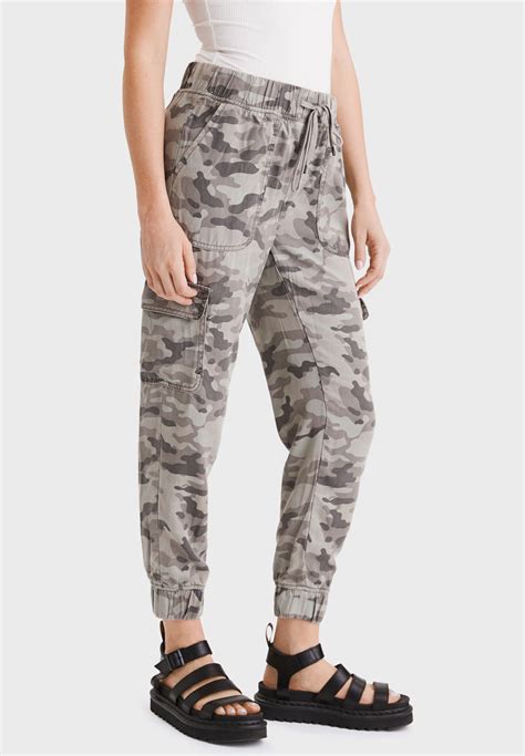 Buy American Eagle prints Camo Print Cargo Joggers for Women in Manama, Riffa