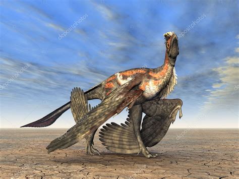 Dinosaur Microraptor — Stock Photo © mic1805 #6703309