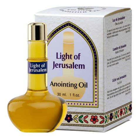 Light of Jerusalem Inspired Anointing Oil Inspired Anointing Oil from the Holy Land