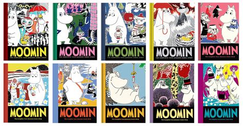 Moomin Comic Strip Story Books (Set Of 12) | ubicaciondepersonas.cdmx ...