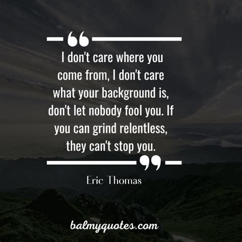 Eric Thomas Motivational Quotes » Balmy Quotes