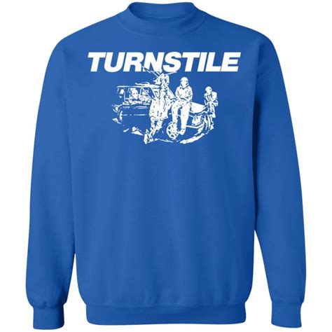 Turnstile Band Merch Turnstile Car Tee - Spoias