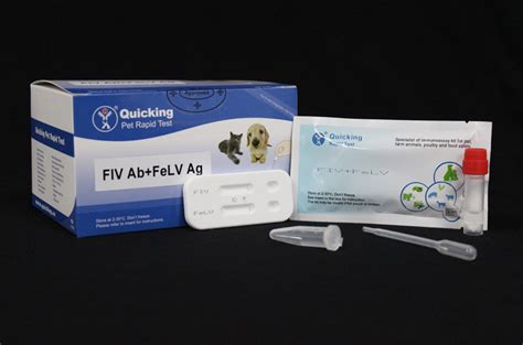 FIV Ab+FeLV Ag Combined Rapid Test ( W81099 )