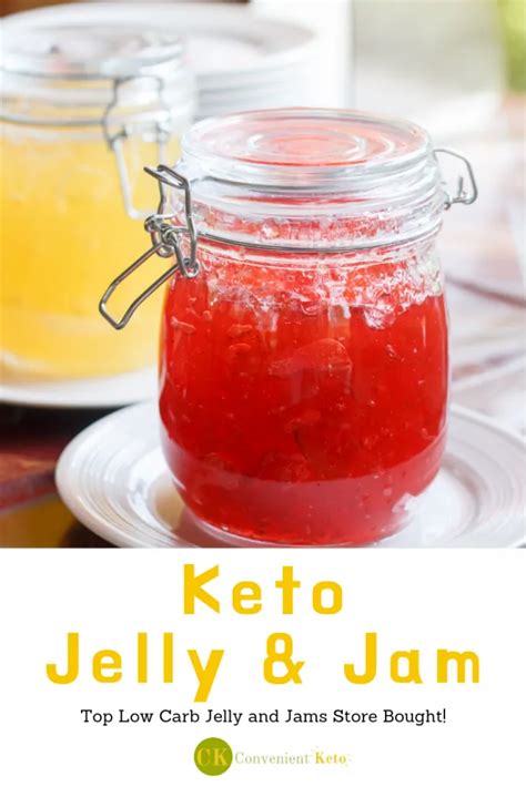 Top 7 Keto Jelly Brands & Low Carb Jams [2021] - Convenient Keto