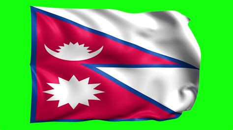 3D Flag Animation of Nepal 25283030 Stock Video at Vecteezy