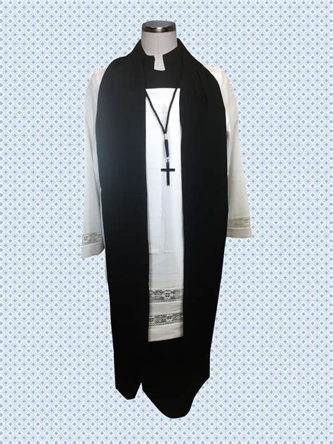 The Official COGIC Class A Clergy Vestments Package - 6 Piece Set