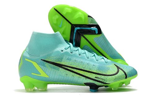 2021 Nike Superfly 8 Elite FG water blue football boots