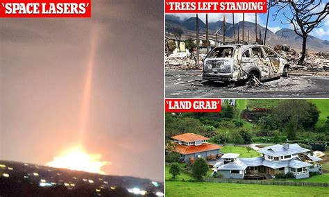 Bizarre conspiracies about the Maui wildfires including space lasers ...