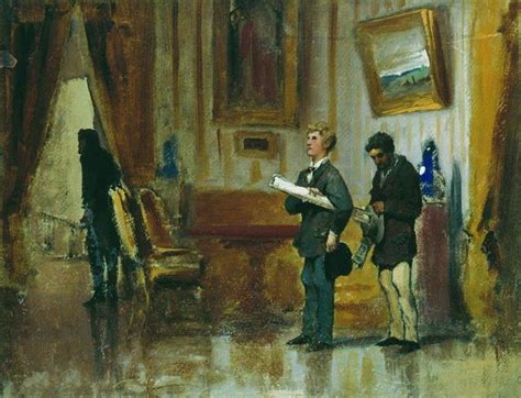 Painters in the hall of a rich man, 1876 - Fyodor Bronnikov - WikiArt.org