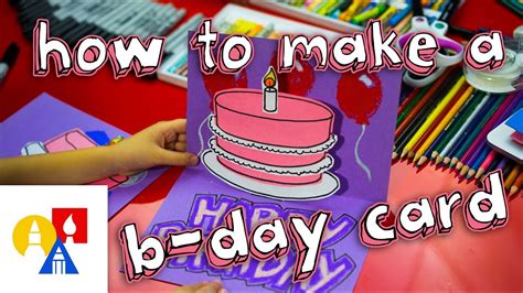 How To Make A Pop Up Birthday Card - YouTube